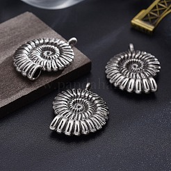 Tibetan Style Alloy Pendants&nbsp;LF11972Y-TAS-NR