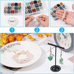 Natural Gemstone Chips Beads&nbsp;G-NB0001-53