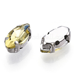 Sew on Rhinestone&nbsp;RGLA-T034-5x10mm-22