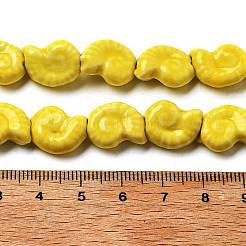 Ocean Series Glazed Porcelain Beads&nbsp;PORC-R002-03-04