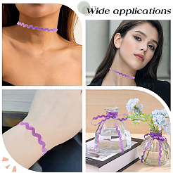 Wave Bending Fringe Trim&nbsp;OCOR-GF0004-40D