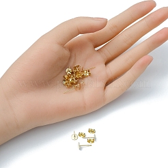 20Pcs 304 Stainless Steel Stud Earring Findings&nbsp;STAS-YW0001-42D
