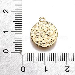 Brass Micro Pave Clear Cubic Zirconia Pendants&nbsp;KK-G530-02G