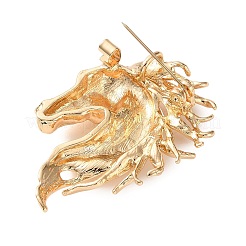 Horse Alloy Lapel Pins for Backpack Clothes&nbsp;AL-CBAC813-02G