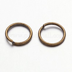 Iron Open Jump Rings&nbsp;JRAB8mm-NF