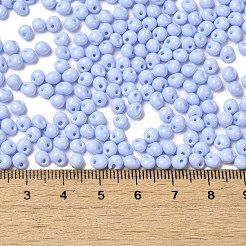 6/0 Opaque Baking Paint Glass Seed Beads&nbsp;SEED-M012-02A-08