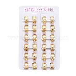 304 Stainless Steel Huggie Hoop Earrings&nbsp;EJEW-L252-035C-G