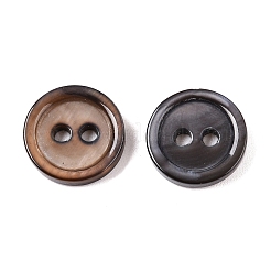 Freshwater Shell Buttons&nbsp;BUTT-T013-04