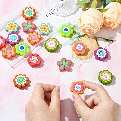 18Pcs 9 Styles Silicone Beads&nbsp;SIL-CJ0003-15