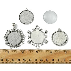 DIY Blank Tibetan Style Alloy Pendant Making Kit&nbsp;DIY-FS0005-76A