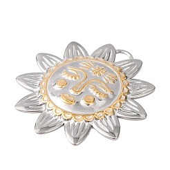 304 Stainless Steel Pendants&nbsp;STAS-G385-06GP