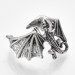 Alloy Cuff Finger Rings&nbsp;RJEW-T008-03