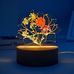 DIYフラワーカップマットシリコーン型  レジン型  UVレジン用  エポキシ樹脂工芸品作り  90~98x108~115x9.5mm  4個/セット&nbsp;DIY-E036-08