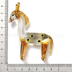 Handmade Lampwork 3D Animal Ornaments&nbsp;LAMP-H064-01B