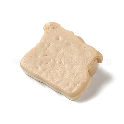 Opaque Resin Cartoon Bear Cabochons&nbsp;RESI-G082-01A