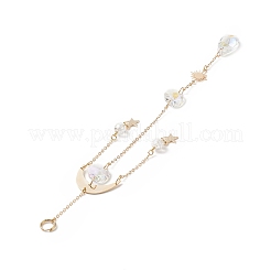 AB Color Glass Teardrop & Octagon Window Hanging Suncatchers&nbsp;HJEW-JM00920