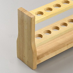 Wood Test Tube Display Stands&nbsp;AJEW-WH0016-52A