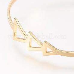 Brass Cuff Bangle&nbsp;BJEW-P168-F13