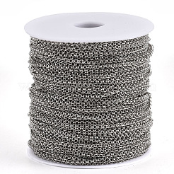 Soldered Brass Coated Iron Rolo Chains&nbsp;CH-S125-08A-P
