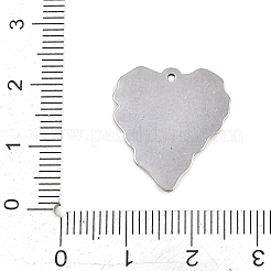 304 Stainless Steel Pendants&nbsp;STAS-D264-06D-P