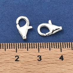 真鍮カニカン  長持ちメッキ  ラックめっき  銀  11.5x7.5x2.5mm  穴：0.8mm&nbsp;KK-G557-06A-S