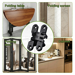 Stainless Steel Hidden Hinges&nbsp;FIND-WH0366-496EB-02