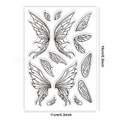Custom Summer Theme PVC Plastic Clear Stamps&nbsp;DIY-WH0631-0240