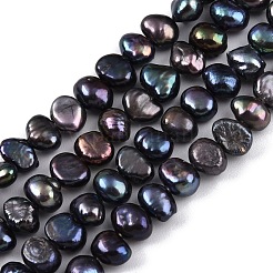 Natural Cultured Freshwater Pearl Beads Strands&nbsp;PEAR-L033-42D