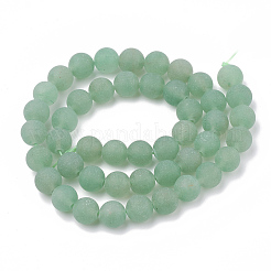 Natural Green Aventurine Beads Strands&nbsp;G-T106-175