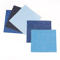 5 Sheets Denim Self-adhesive Patches&nbsp;PATC-TA0001-61