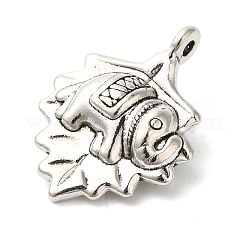 Tibetan Style Alloy Pendants&nbsp;FIND-Z059-10AS