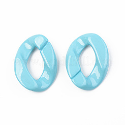 Opaque Acrylic Linking Rings&nbsp;OACR-T024-01-G08