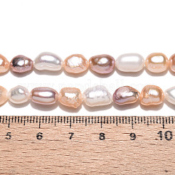 Natural Cultured Freshwater Pearl Beads Strands&nbsp;PEAR-N014-06G