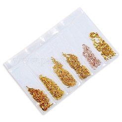 Metal Nail Art Decoration&nbsp;MRMJ-K010-02-05G