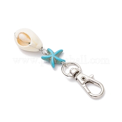 2Pcs Natural Cowrie Shell Pendant Decorations&nbsp;HJEW-JM03315