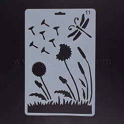 Plastic Reusable Drawing Painting Stencils Templates&nbsp;DIY-F018-B11