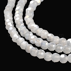 Imitation Jade Glass Beads Stands&nbsp;EGLA-A035-J3mm-B05