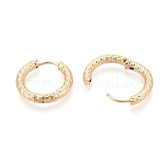 304 Stainless Steel Hoop Earrings&nbsp;STAS-T074-51G