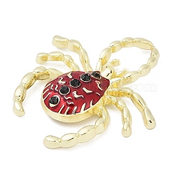 Alloy Rhinestone Pendants&nbsp;PALLOY-R151-67G-03