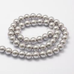 Shell Pearl Beads Strands&nbsp;BSHE-L026-05-8mm