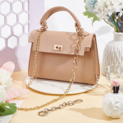 2Pcs 2 Colors Iron Cable Chain Purse Strap Extenders&nbsp;IFIN-WR0001-11B