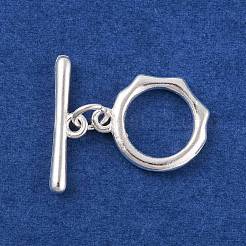 Brass Toggle Clasps&nbsp;KK-U024-02S