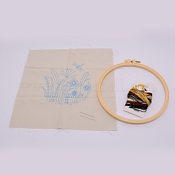 DIY刺繡アクセサリーセット  花柄  ナバホホワイト  42~280x0.7~280x0.4~10mm  29個/セット&nbsp;LS-DIY-CJC0001-35C