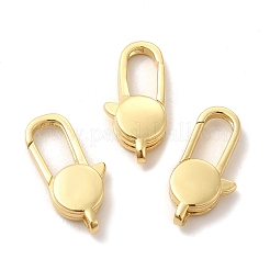 Eco-Friendly Rack Plating Brass Lobster Claw Clasps&nbsp;KK-F851-01G