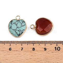 Natural & Synthetic Mixed Stone Faceted Pendants&nbsp;KK-N254-179G