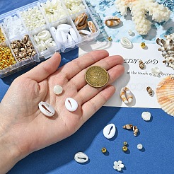 DIYジュエリー作りのパーツキット  ABSプラスチックビーズを含む  アクリルビーズ  ミックスカラー&nbsp;DIY-YW0009-70