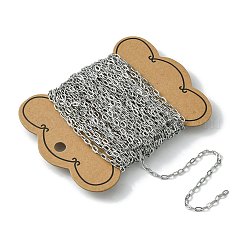 Tarnish Resistant 304 Stainless Steel Cable Chains&nbsp;CHS-L015-15