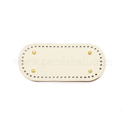 PU Leather Knitting Crochet Bags Bottom&nbsp;FIND-WH0094-51A-02