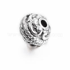Tibetan Style Alloy Beads&nbsp;PALLOY-ZN2504-AS-RS