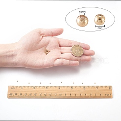 Brass Round Spacer Beads&nbsp;KK-SZ0001-07A